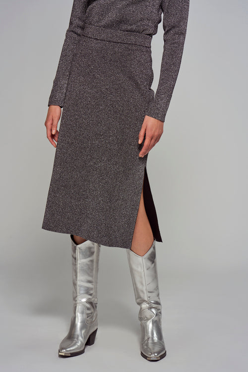 Jupe 3/4 Agenté - ASTRID Black Label