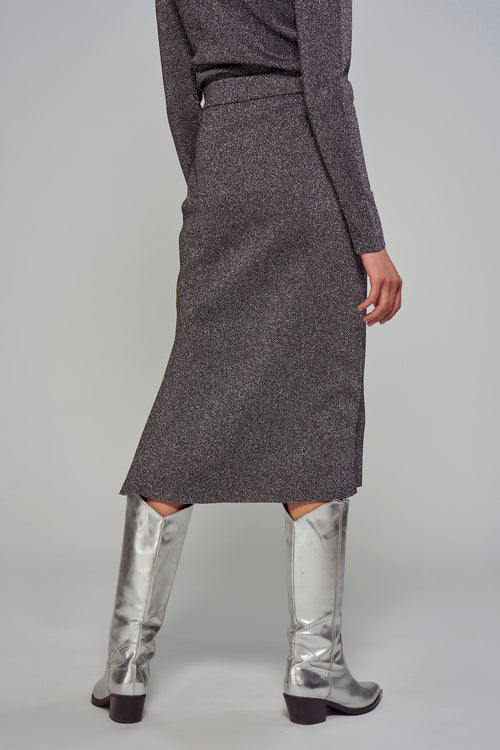Jupe 3/4 Agenté - ASTRID Black Label
