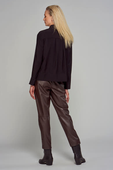 Blouse met lange mouwen - zwart