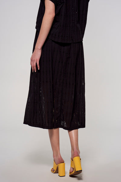 Rok 3/4 Zwart - ASTRID Black Label