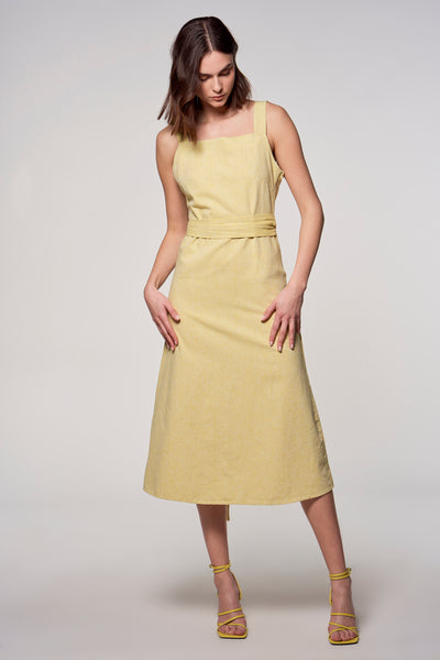 Robe  Jaune - ASTRID Black Label