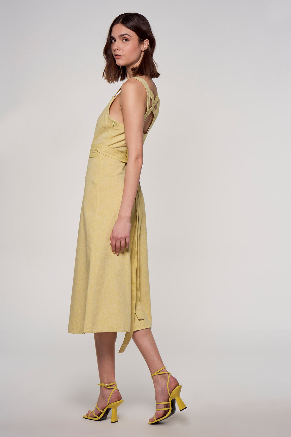 Robe  Jaune - ASTRID Black Label