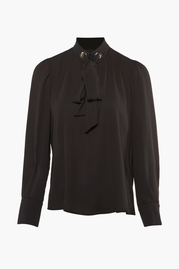 Blouse (lange mouwen) Zwart - ARTIGLI
