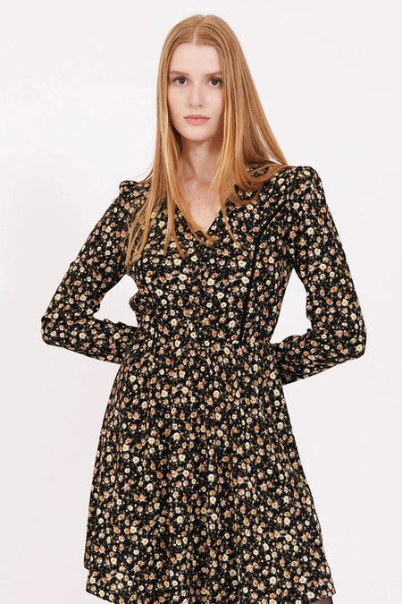 Robe midi - multicolore