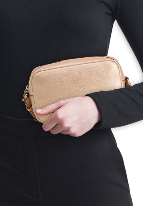 Sac à bandoulière - doré