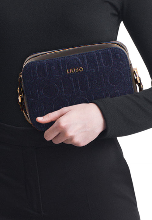 Sac à bandoulière - Dark blue denim