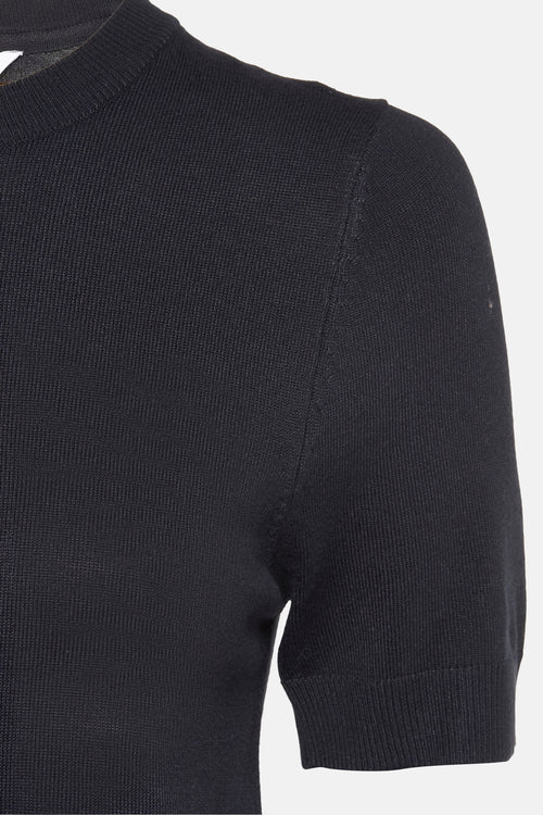 Pull à col rond - noir