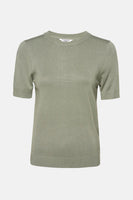 Pull col rond Vert - ZABAIONE