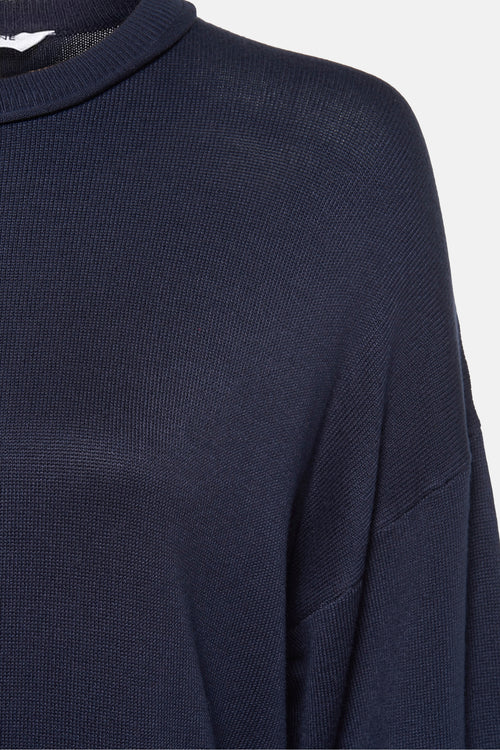 Trui met ronde hals Blauw - ZABAIONE