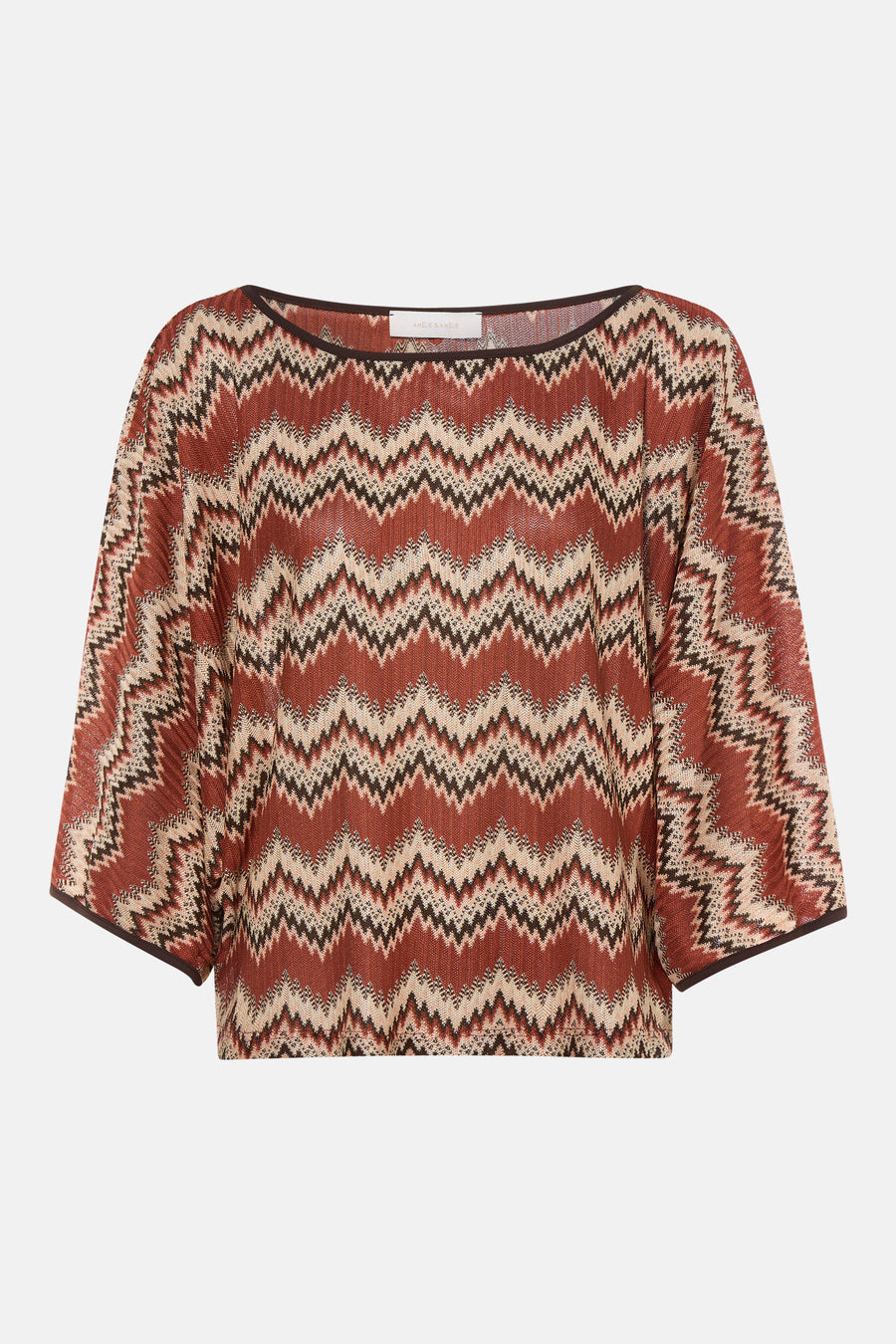 Pull met korte mouwen - multicolor