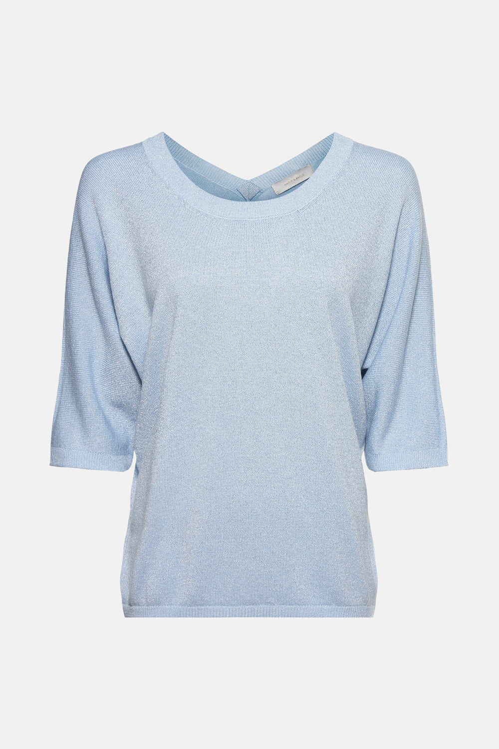 Trui met V-hals Blauw - AMELIE ET AMELIE
