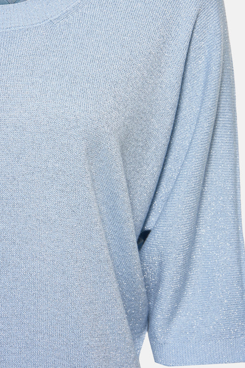 Pull col V Bleu - AMELIE ET AMELIE