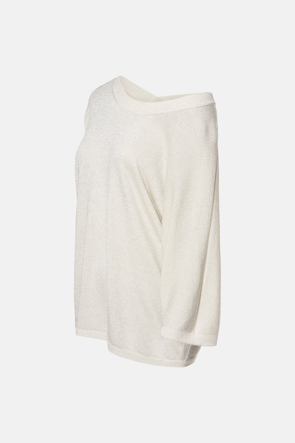 Trui met V-hals Ecru - AMELIE ET AMELIE