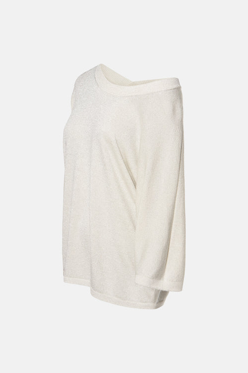 Pull col V Écru - AMELIE ET AMELIE