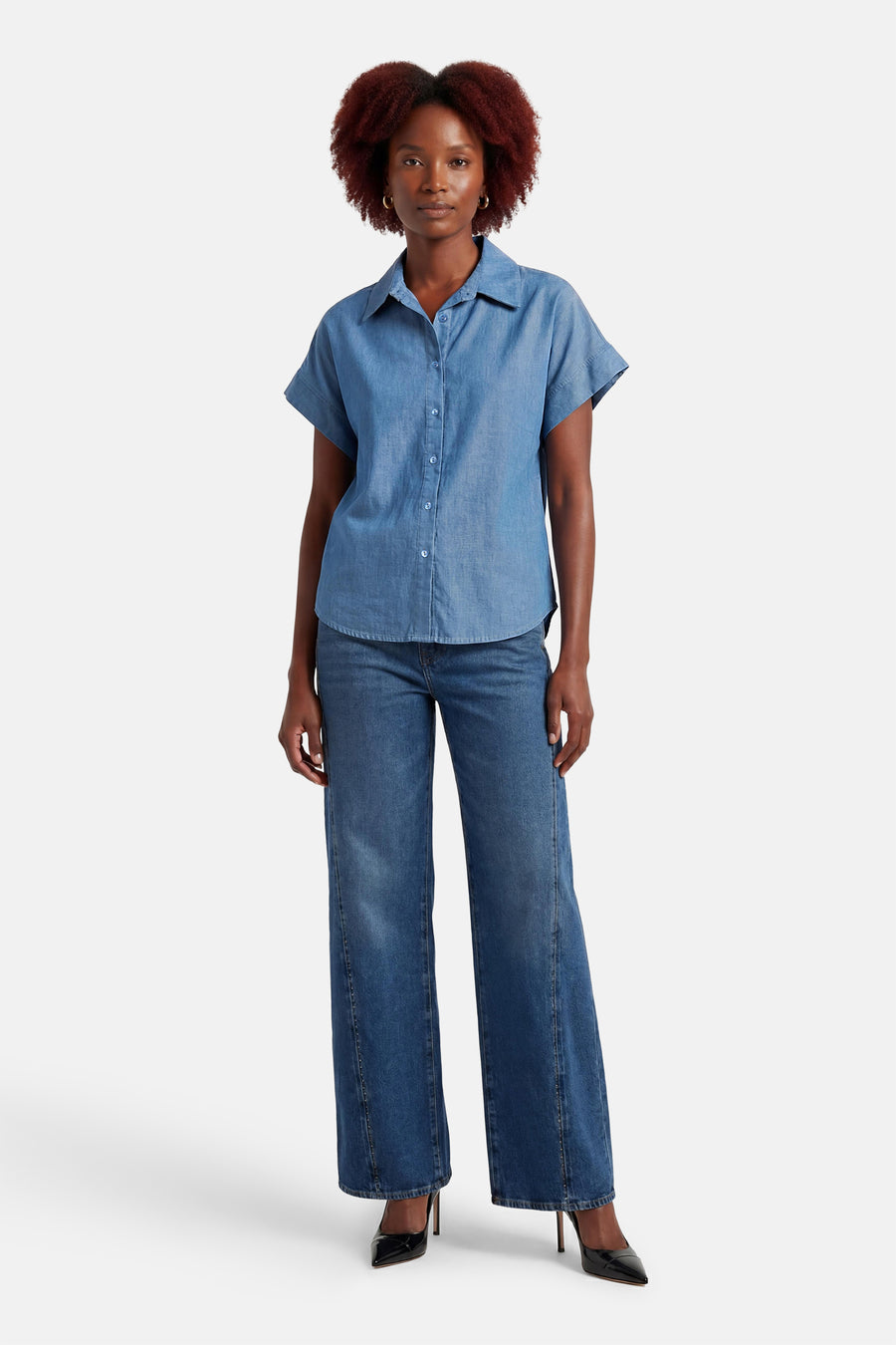 Chemise - light blue denim