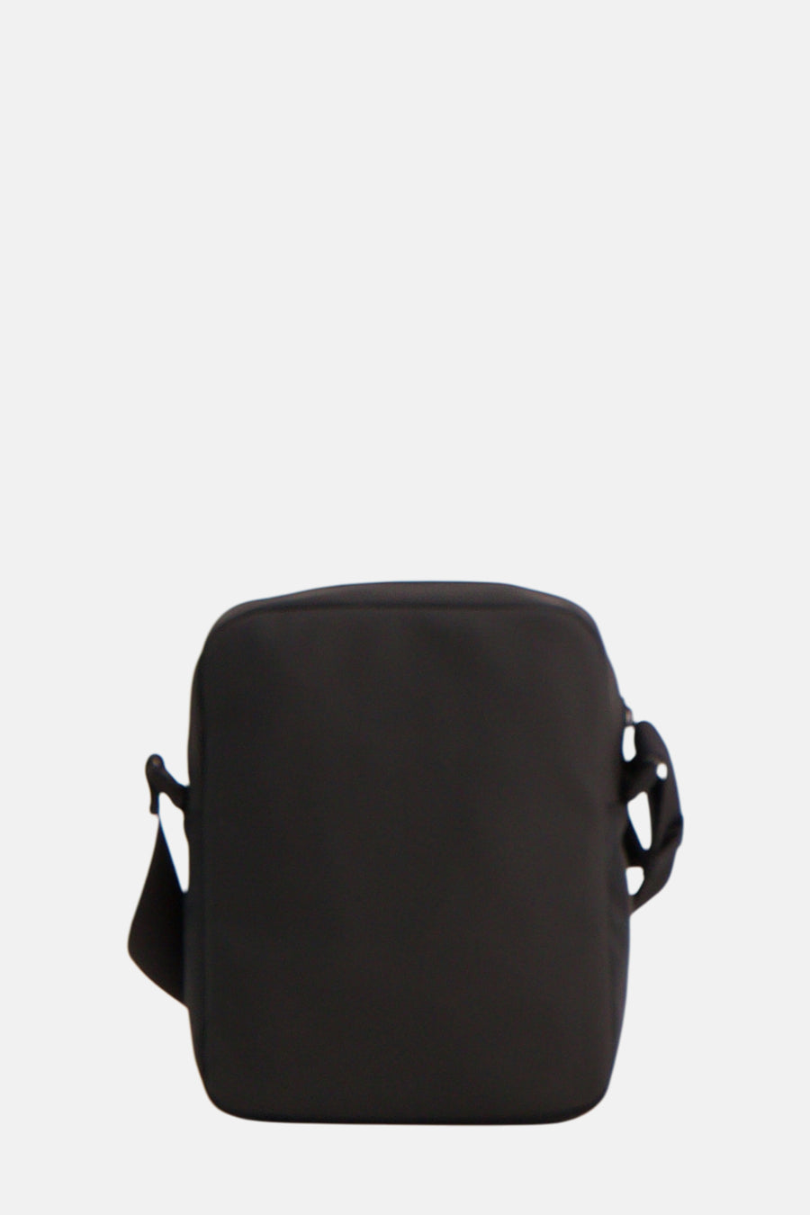 Zwarte schoudertas van TOMMY JEANS, met een schouderriem en een rechthoekige vorm.