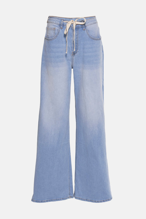 Jean large LIGHT BLUE DENIM - AMELIE ET AMELIE