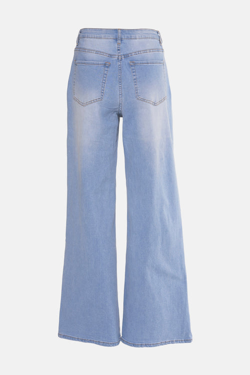 Jean large LIGHT BLUE DENIM - AMELIE ET AMELIE