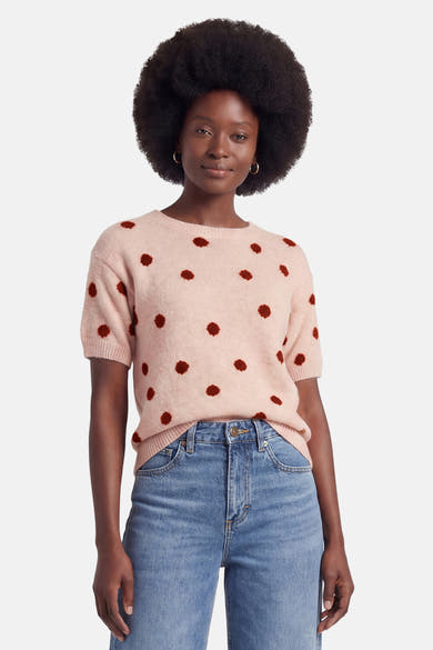 Pull à manches courtes - multicolore