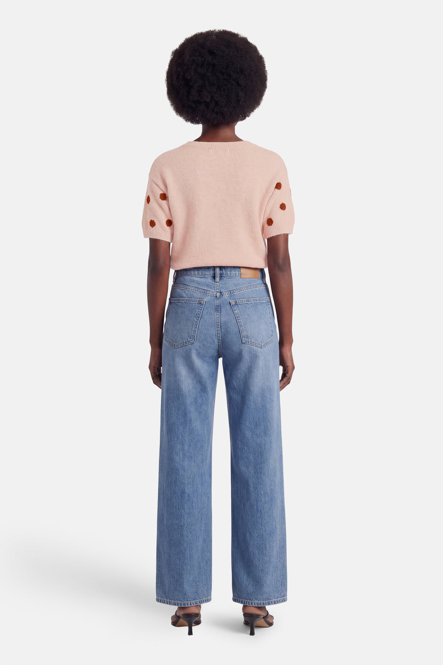 Pull à manches courtes - multicolore