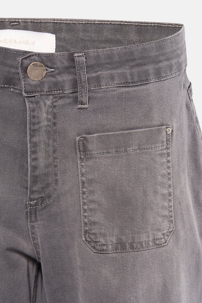 Jean large Gris - Amelie et Amelie