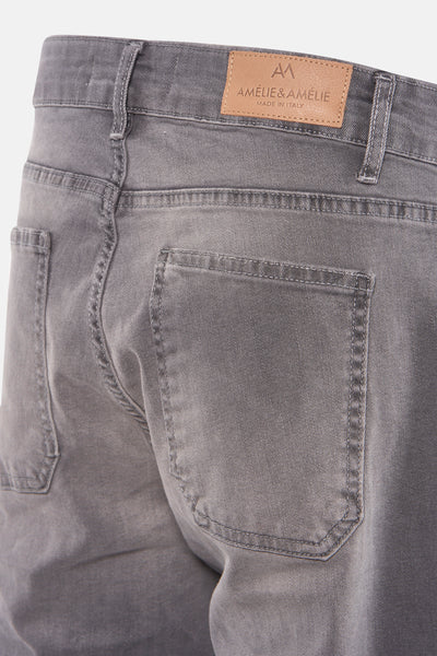 Jean large Gris - Amelie et Amelie