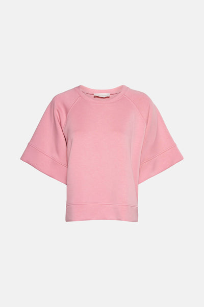 Sweat col rond Rose - AMELIE ET AMELIE