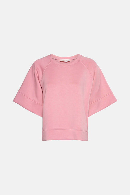 Sweat col rond Rose - AMELIE ET AMELIE
