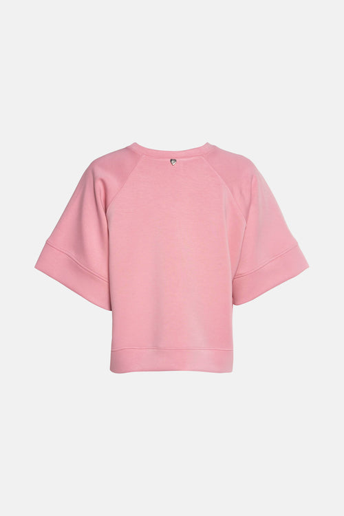 Sweat col rond Rose - AMELIE ET AMELIE