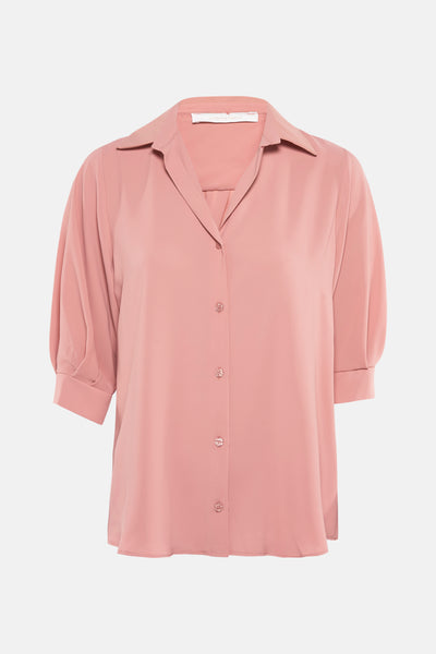 Chemisier (manches longues) Rose - AMELIE ET AMELIE
