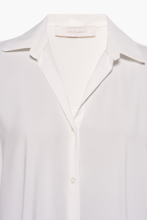 Hemd met lange mouwen - wit