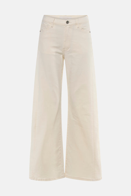 Jean large white denim - AMELIE ET AMELIE