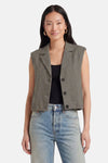 Veste sans manches - taupe
