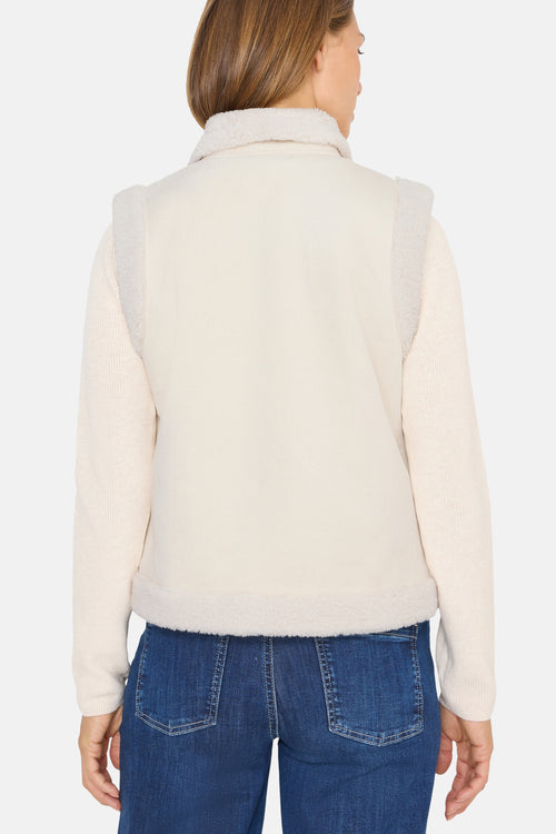 Veste sans manches - écru