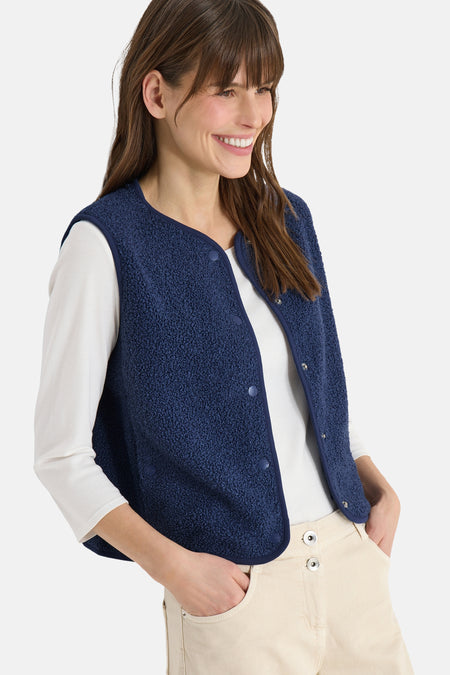 Gilet - blauw