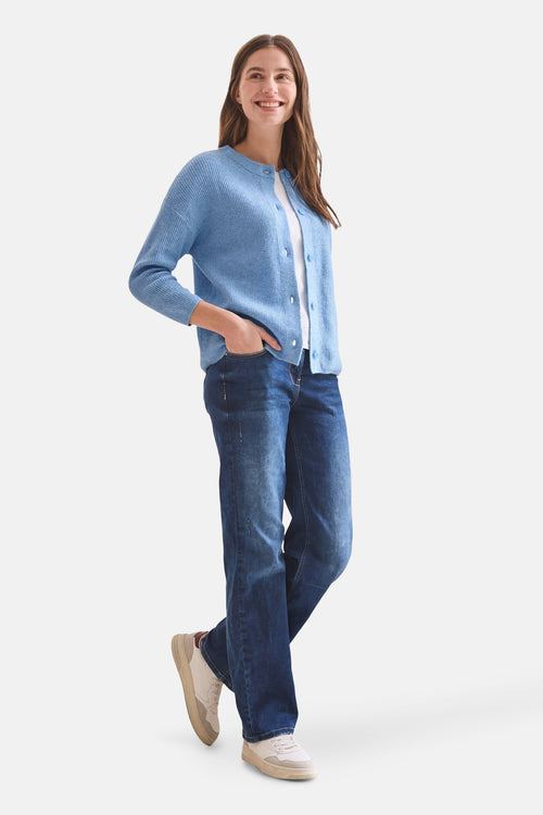 Gilet Blauw - CECIL