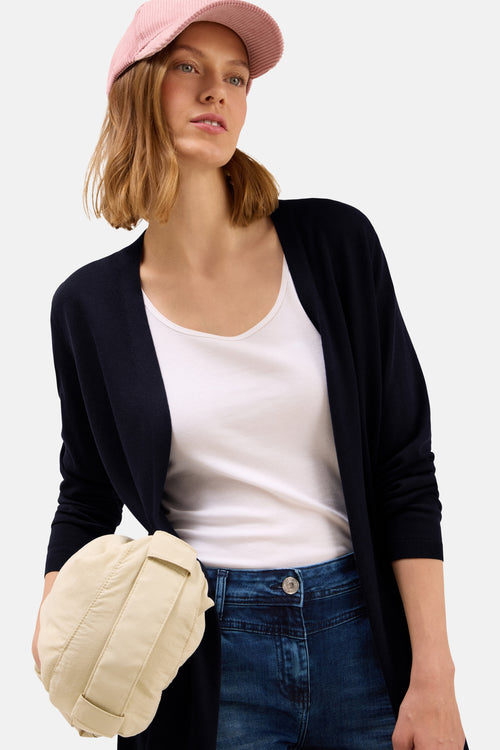 Gilet Blauw - Cecil