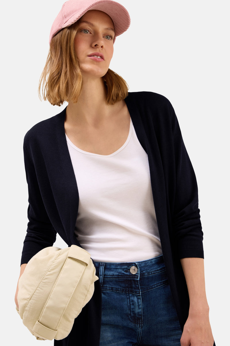 Gilet Blauw - Cecil