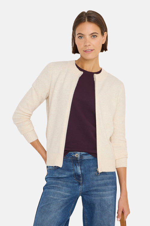 Cardigan ecru - Cecil