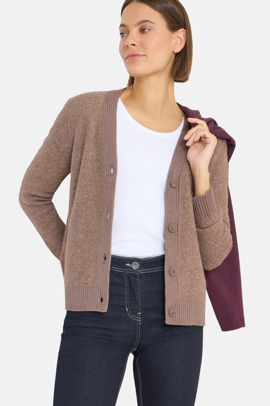 Cardigan - bruin