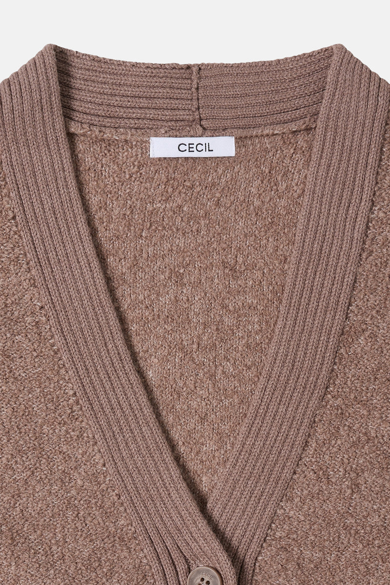 Cardigan - bruin