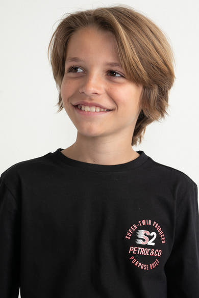 Boys T-Shirt LS Round Neck