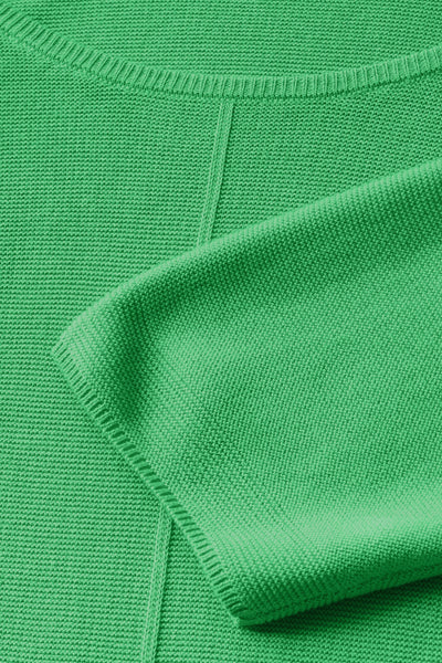 Pull col rond Vert - Cecil