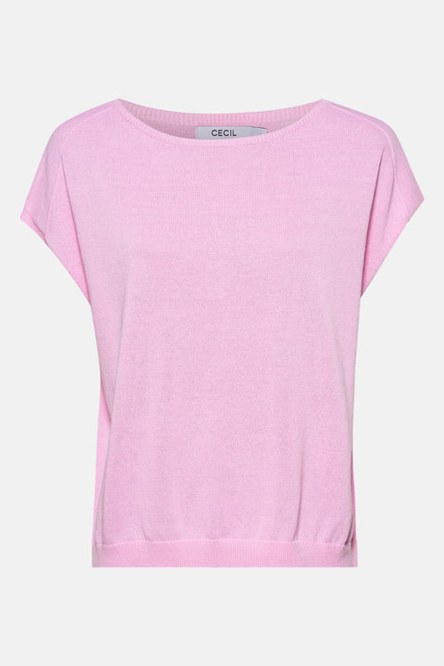 Trui met ronde hals Roze - CECIL