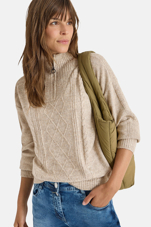 Pull - taupe
