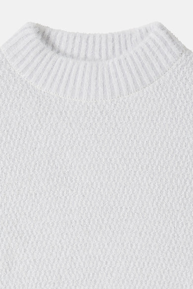 Trui met rolkraag grijs - CECIL