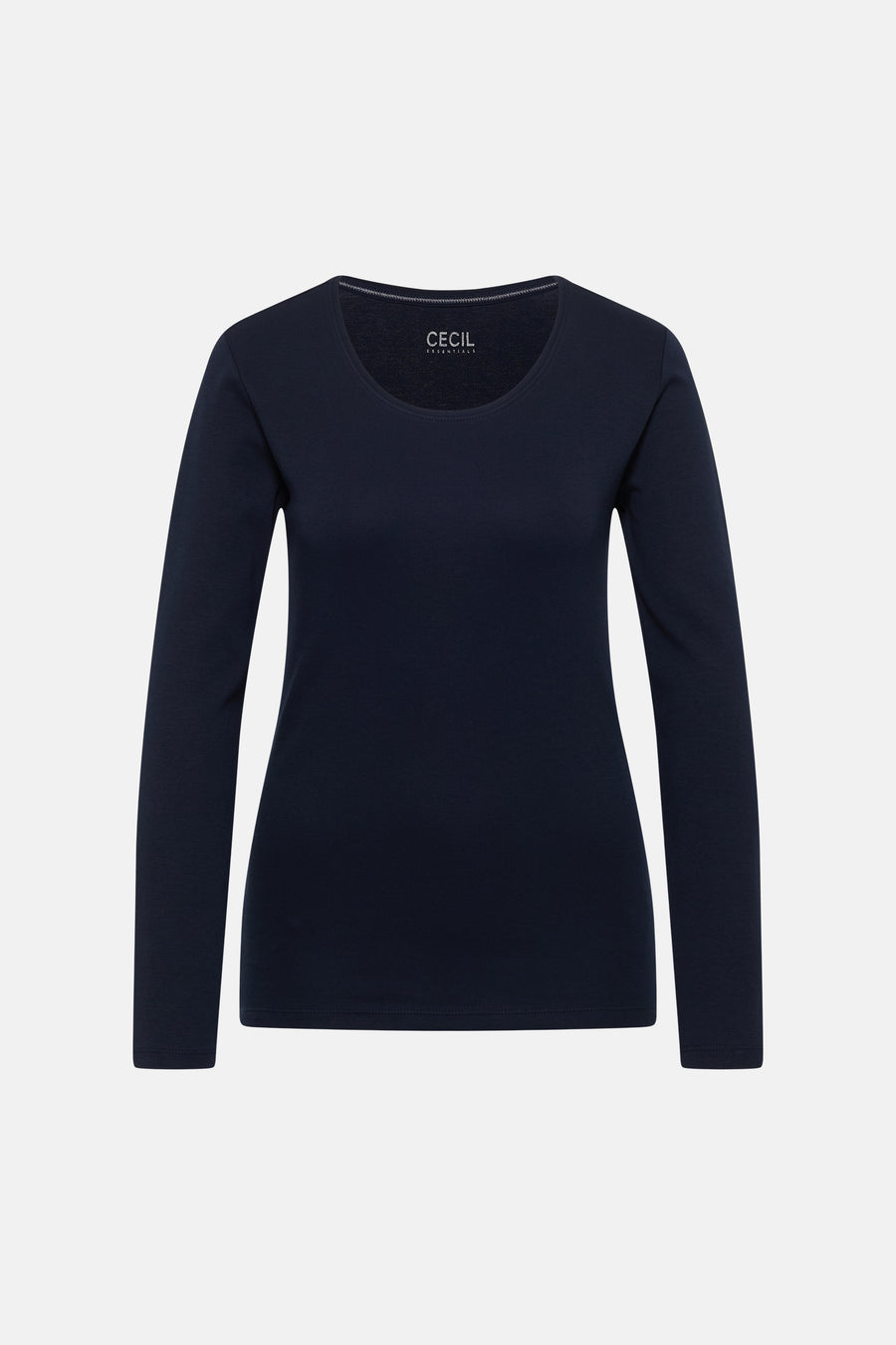 Top (lange mouwen) blauw - CECIL