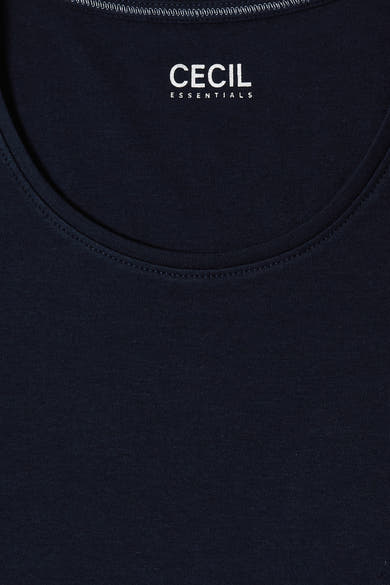 Top (lange mouwen) blauw - CECIL