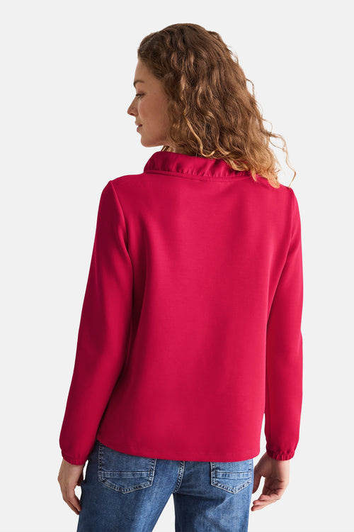 Sweater met kap Rood - CECIL
