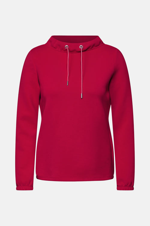 Sweater met kap Rood - CECIL